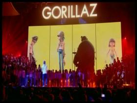 Gorillaz Dirty Harry (Live at the Brit Awards 2006) (16x9)